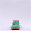 Victoria Smash Suede Gumsole Trainer - Green Suede